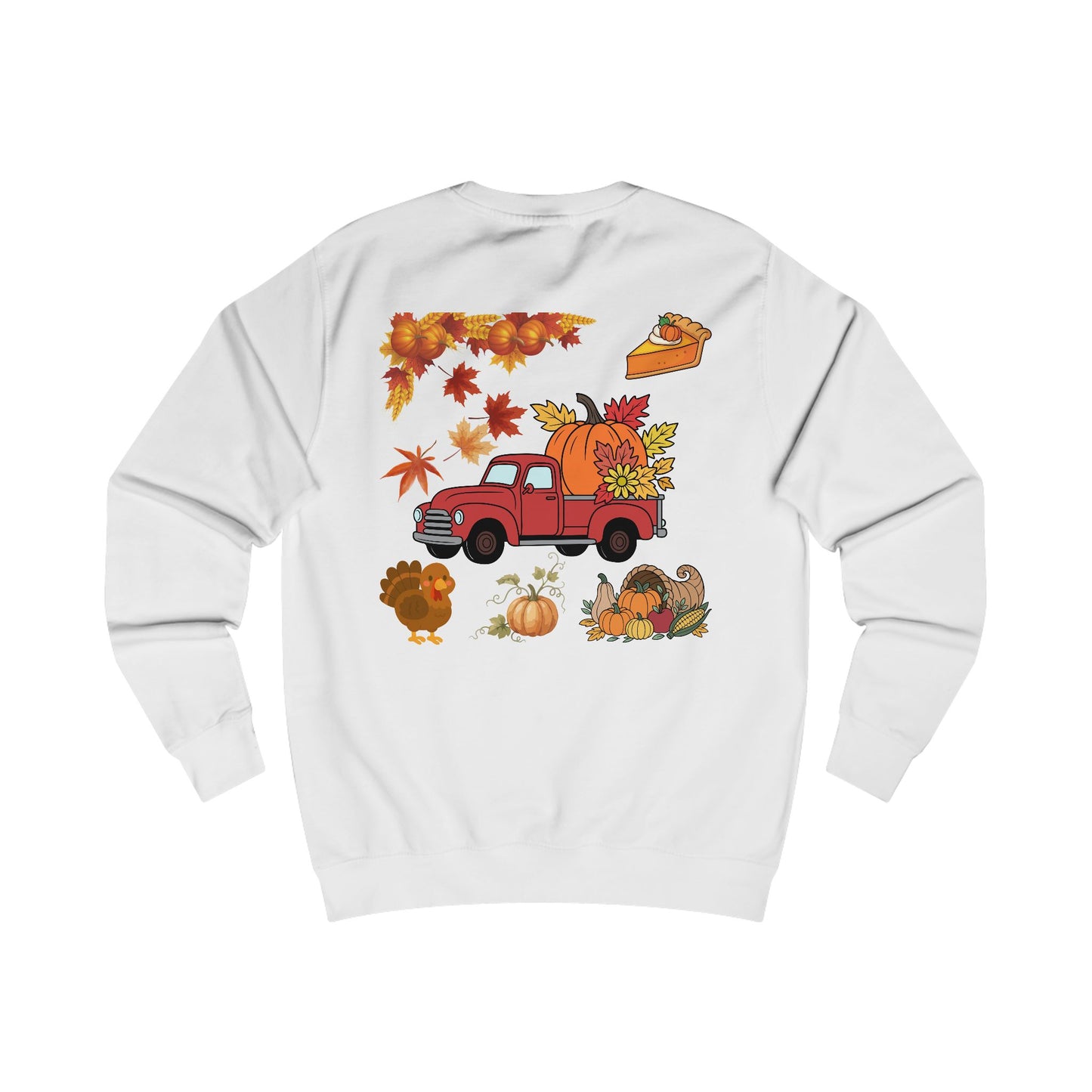 Thanksgiving "Give Thanks" Sweatshirt — Cozy Holiday Pullover