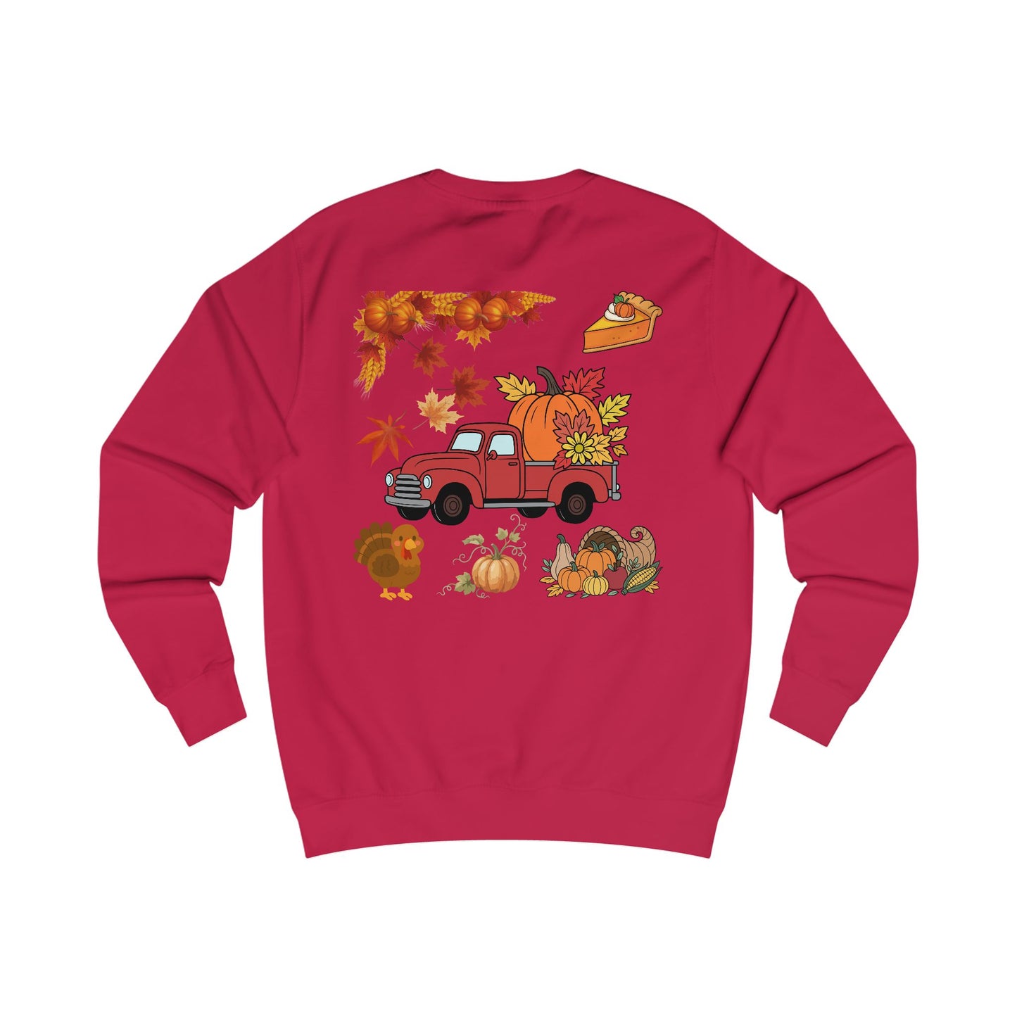 Thanksgiving "Give Thanks" Sweatshirt — Cozy Holiday Pullover