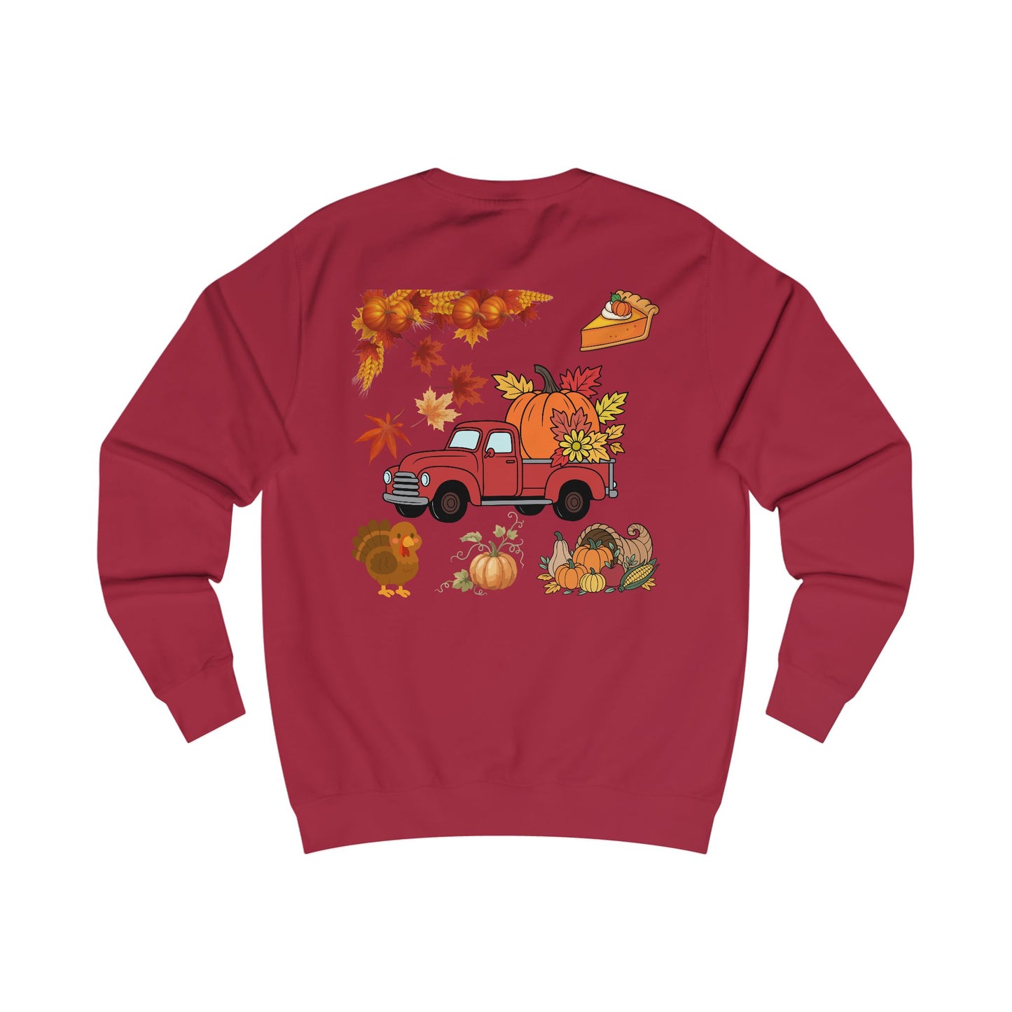 Thanksgiving "Give Thanks" Sweatshirt — Cozy Holiday Pullover