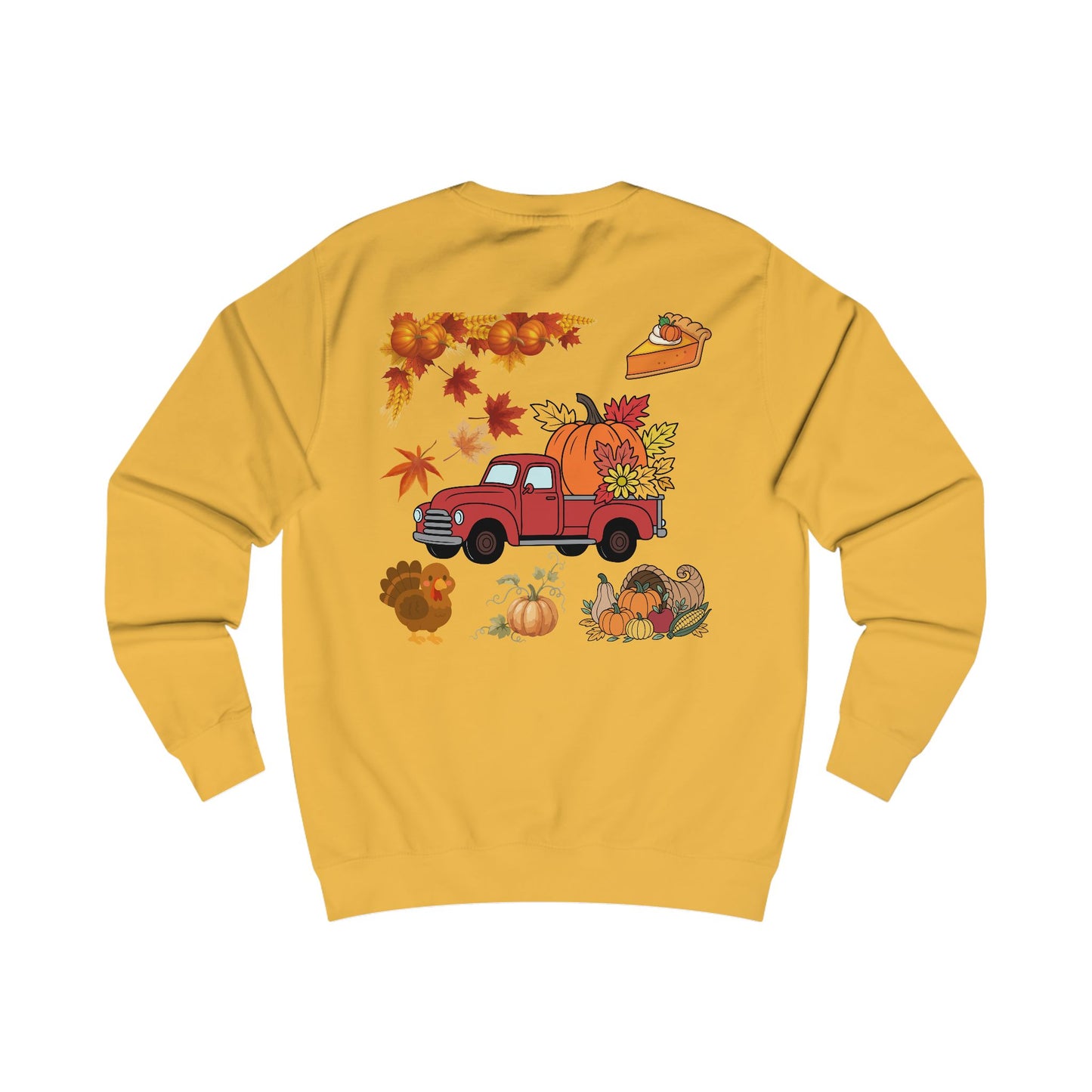 Thanksgiving "Give Thanks" Sweatshirt — Cozy Holiday Pullover