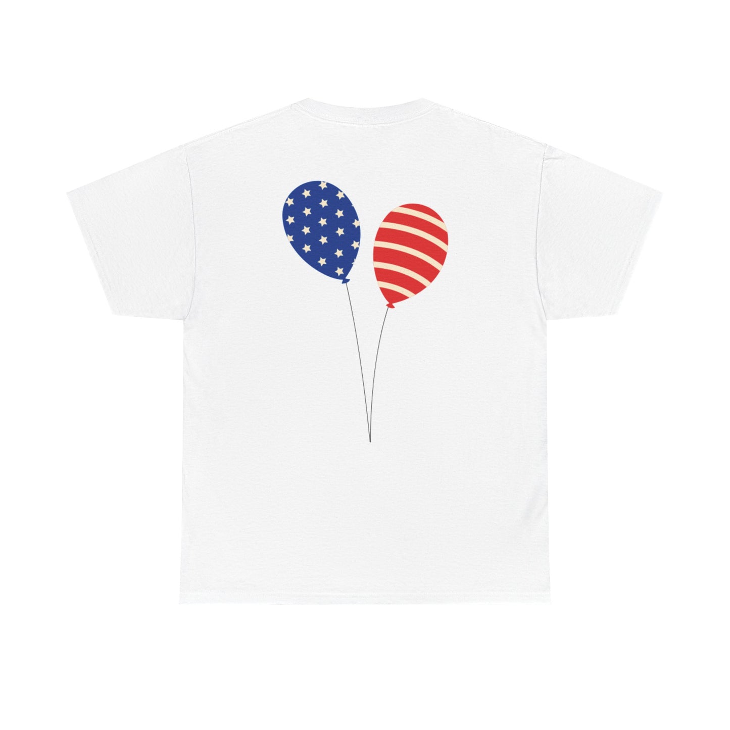 Fourth of July Celebration Tee, Festive Cotton T-Shirt, Party Wear, Holiday Apparel, Unisex Graphic Tee