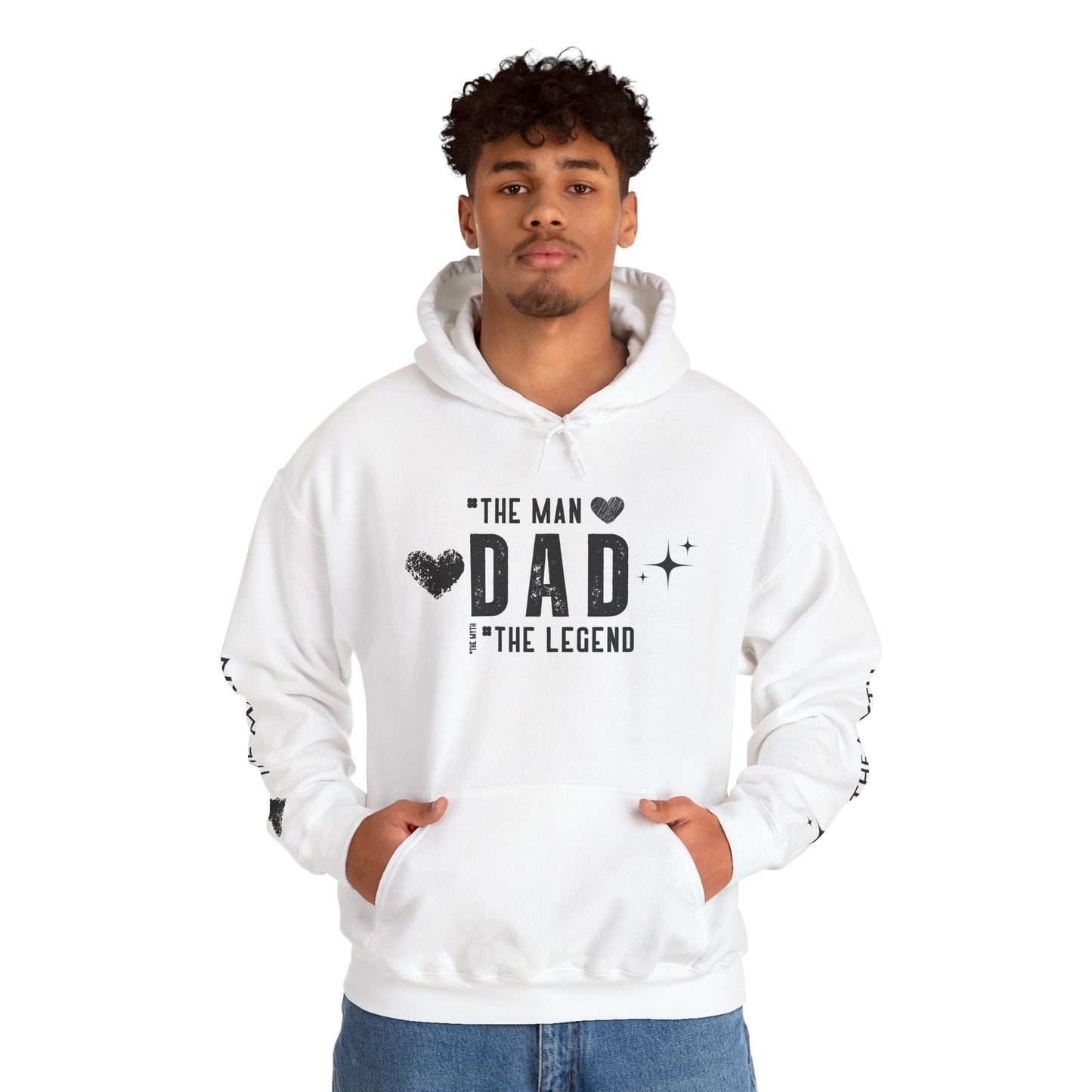Legendary Dad Hoodie | Funny Gift for Father's Unisex Pullover