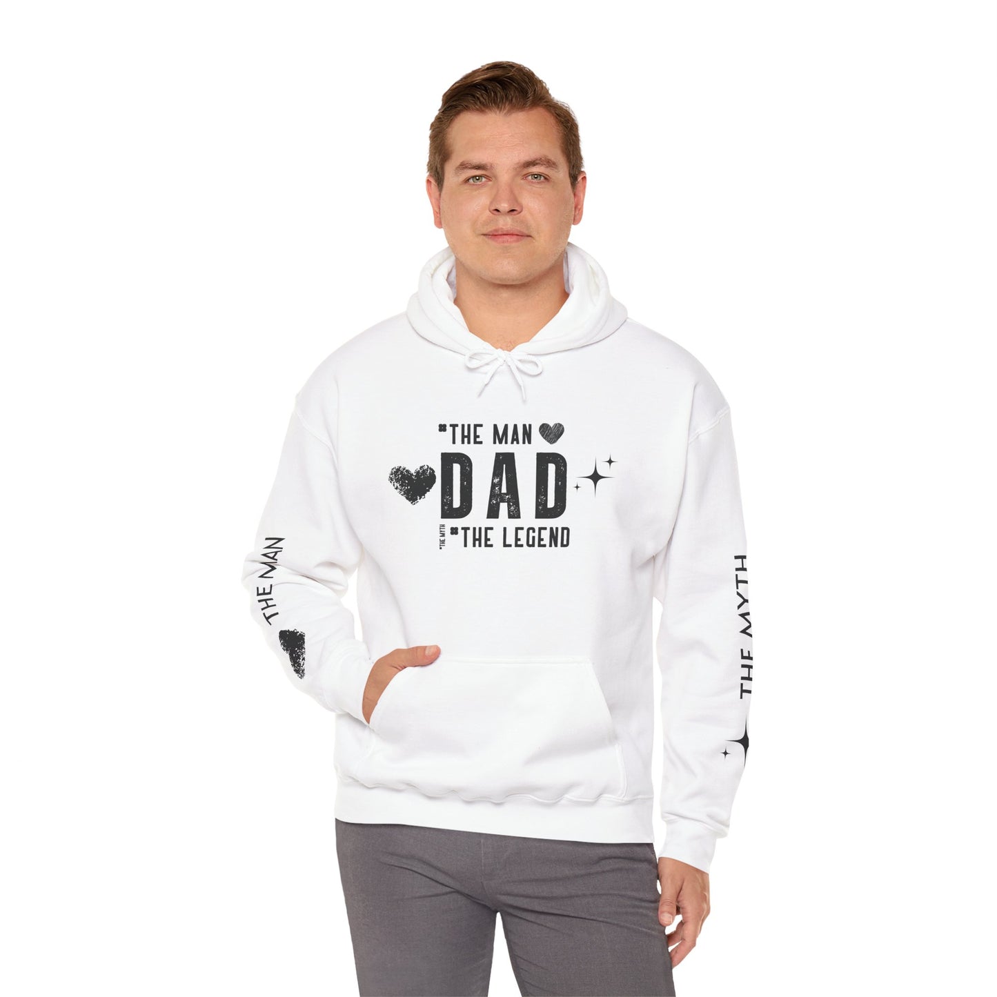 Legendary Dad Hoodie | Funny Gift for Father's Unisex Pullover