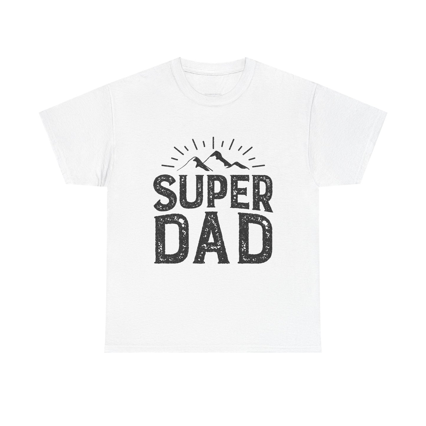 Super Dad Unisex Heavy Cotton Tee | Father's Day Gift, Dad Apparel, Gift for Him, Birthday Tee, Casual Wear