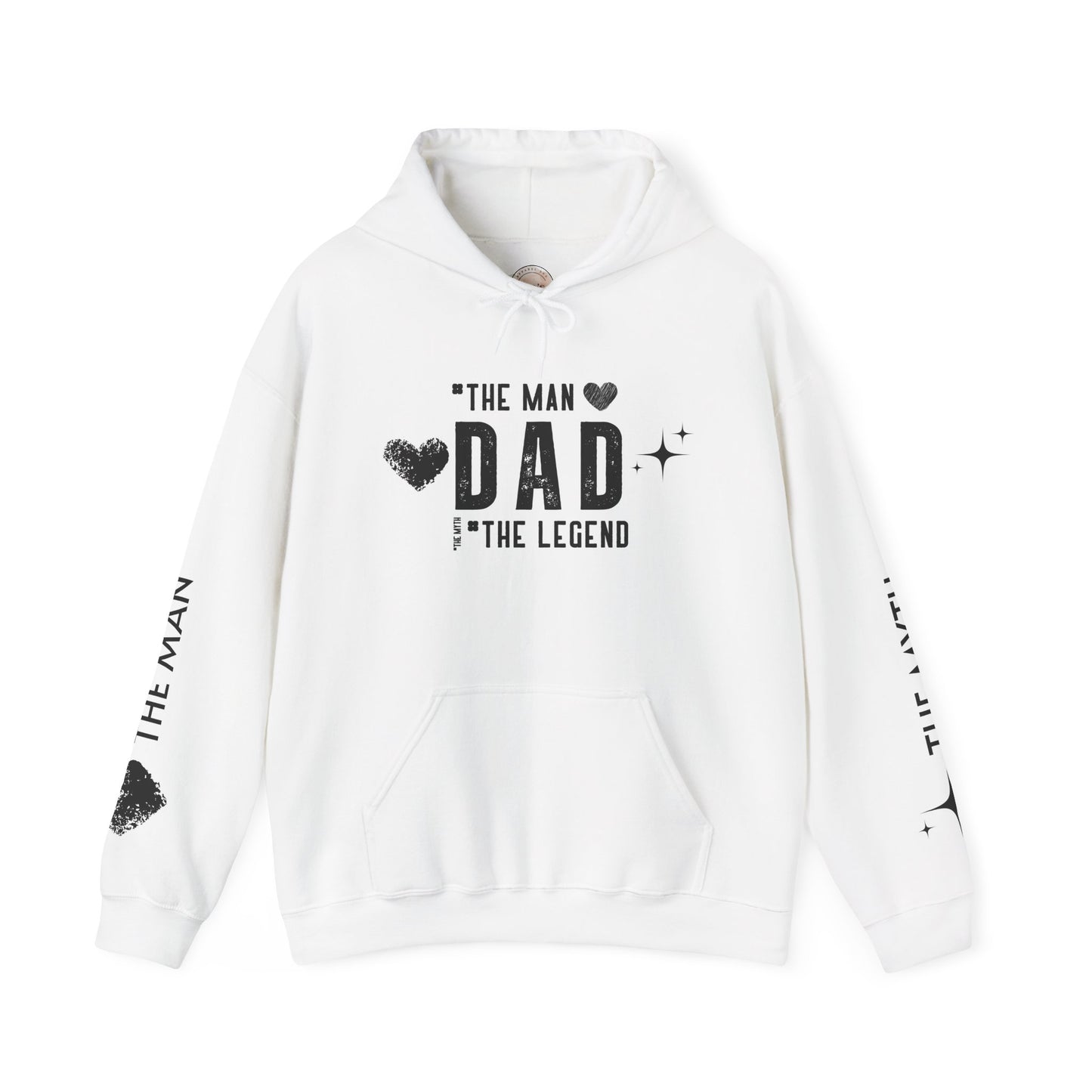 Legendary Dad Hoodie | Funny Gift for Father's Unisex Pullover