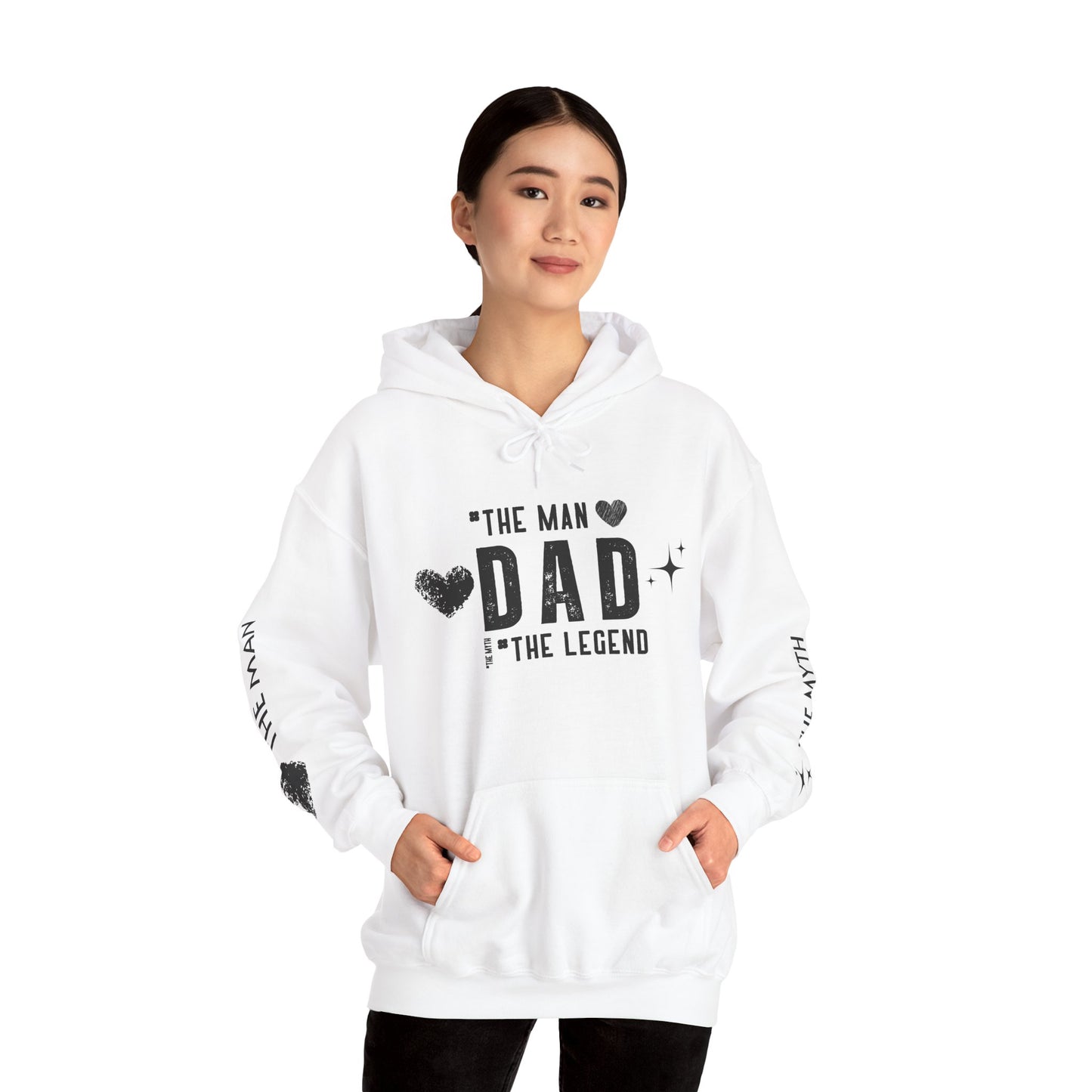 Legendary Dad Hoodie | Funny Gift for Father's Unisex Pullover