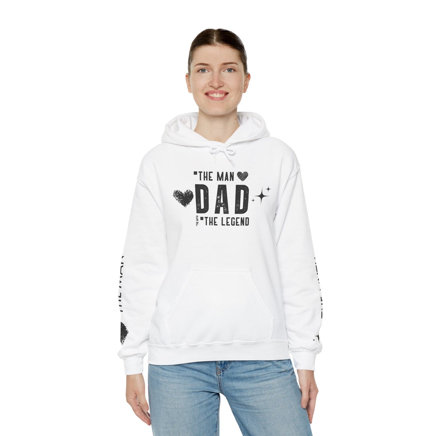 Legendary Dad Hoodie | Funny Gift for Father's Unisex Pullover