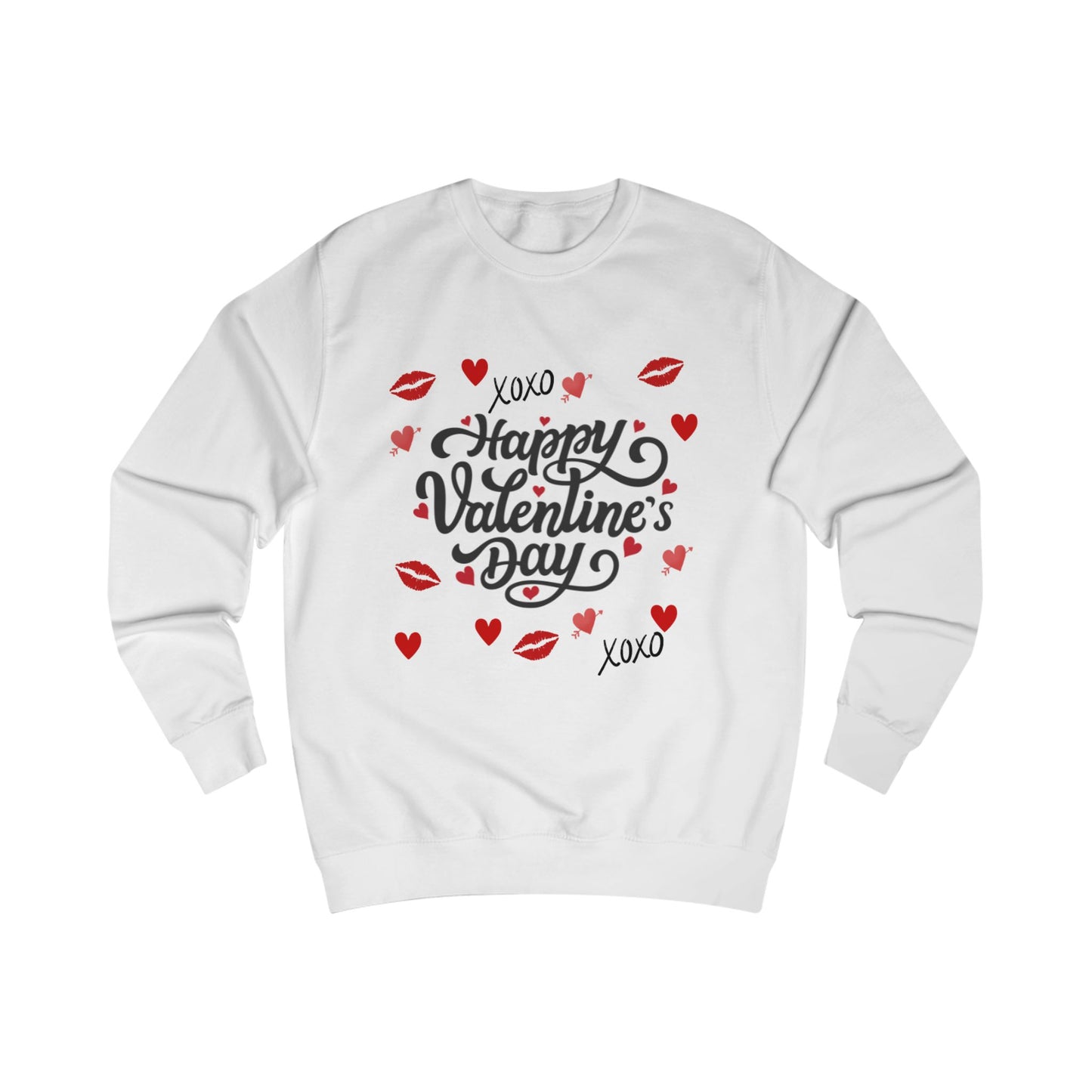 Valentine's Day Sweatshirt — Fun Romantic Graphic Pullover