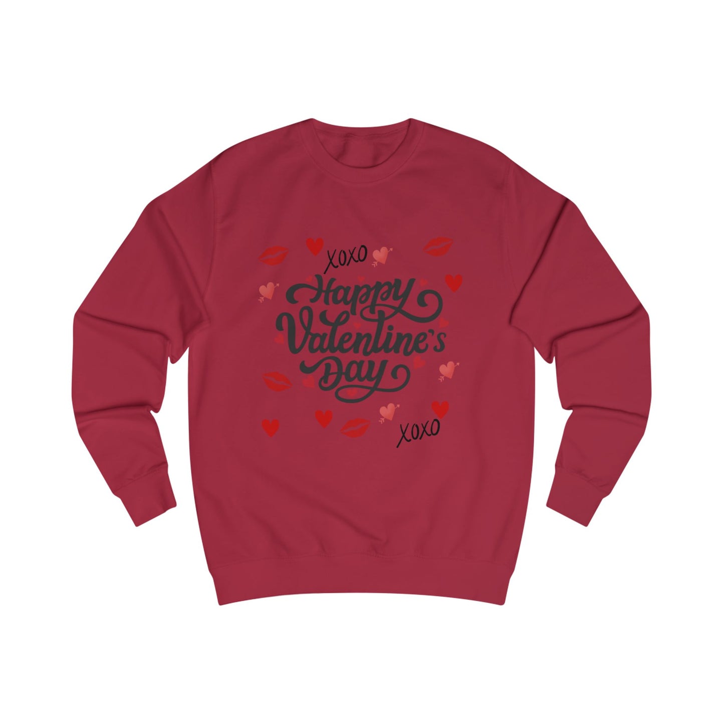 Valentine's Day Sweatshirt — Fun Romantic Graphic Pullover