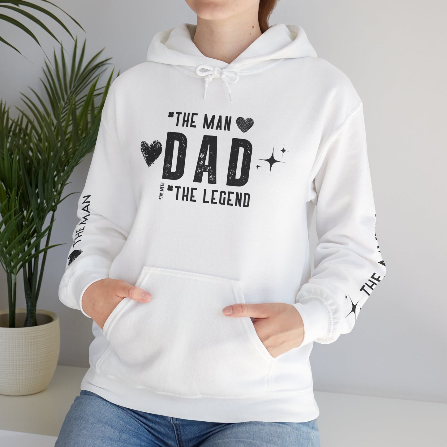 Legendary Dad Hoodie | Funny Gift for Father's Unisex Pullover