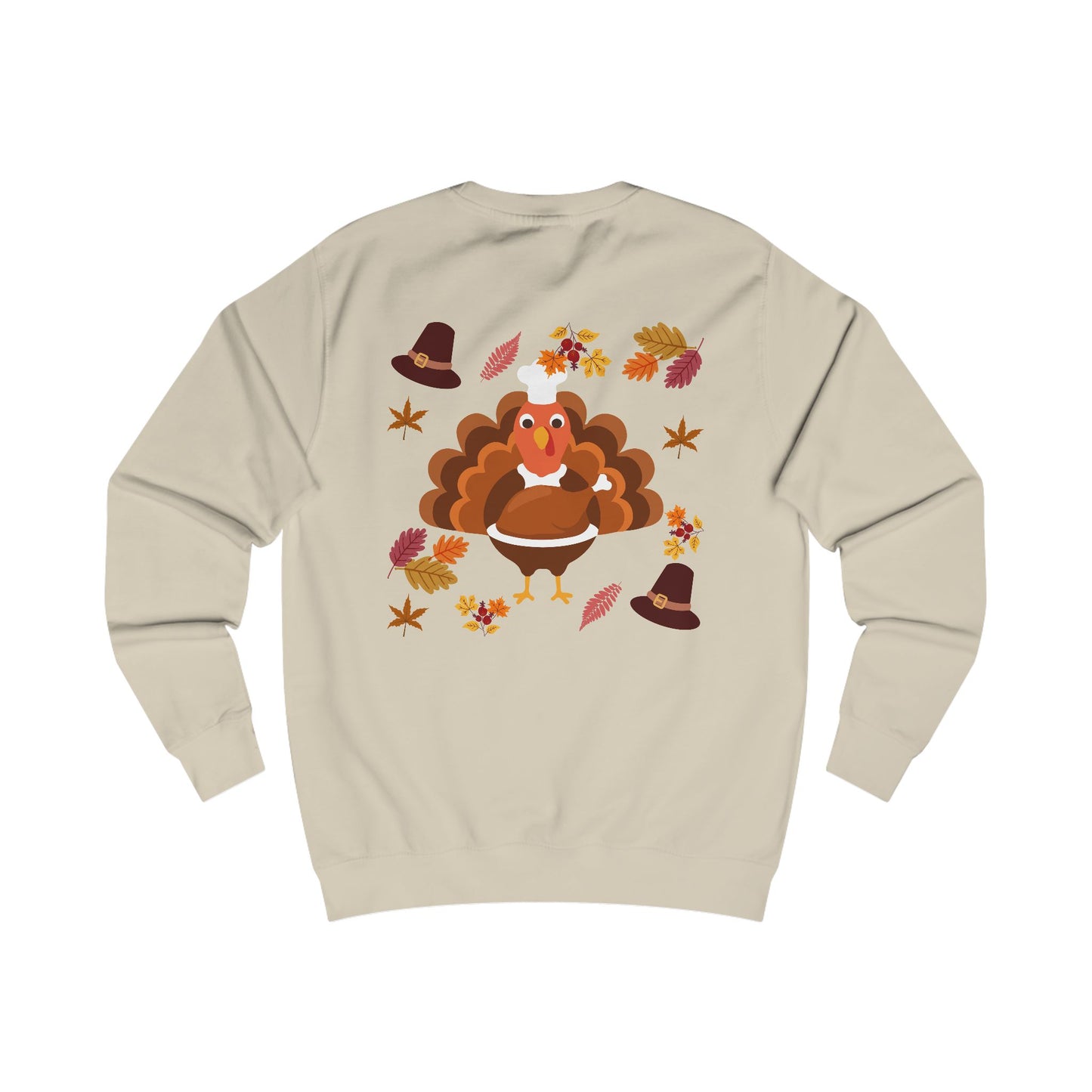 Thanksgiving Turkey Hat Sweatshirt — Happy Thanksgiving Pullover