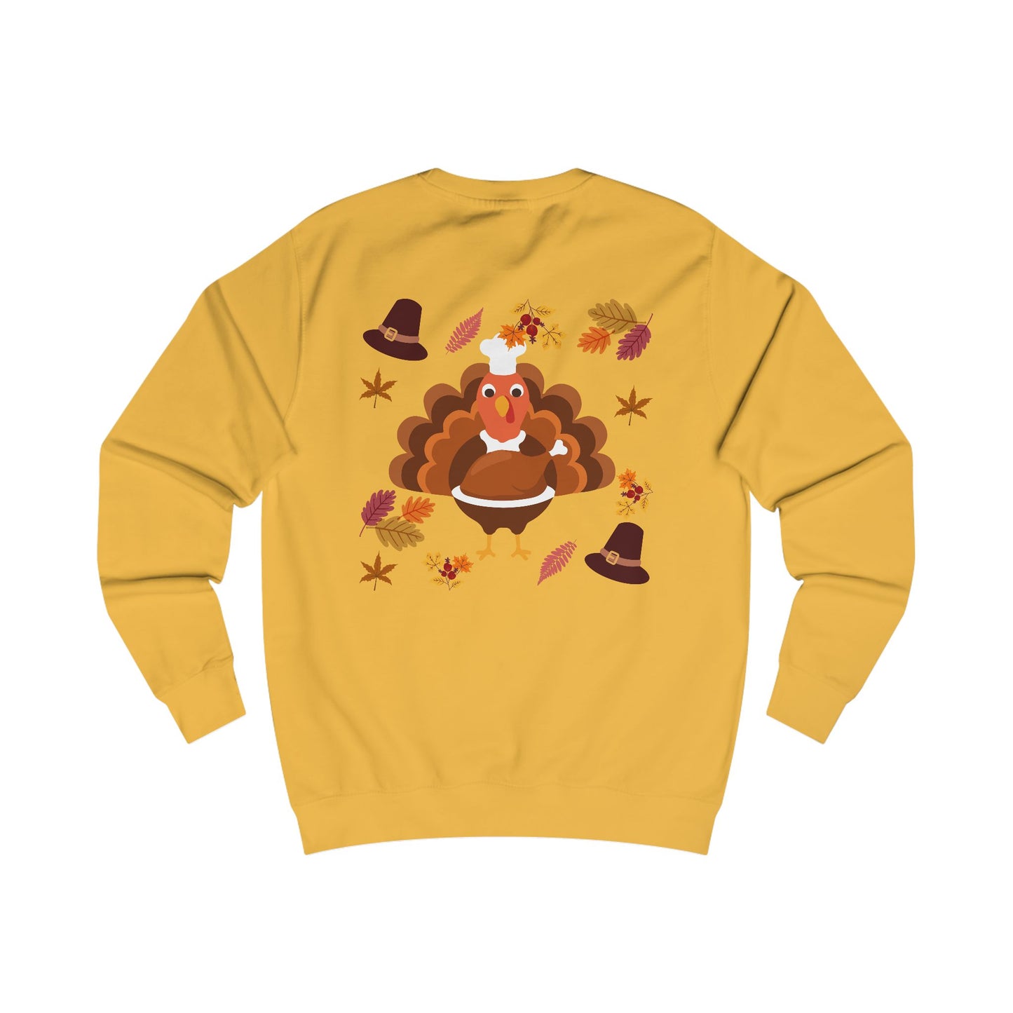Thanksgiving Turkey Hat Sweatshirt — Happy Thanksgiving Pullover