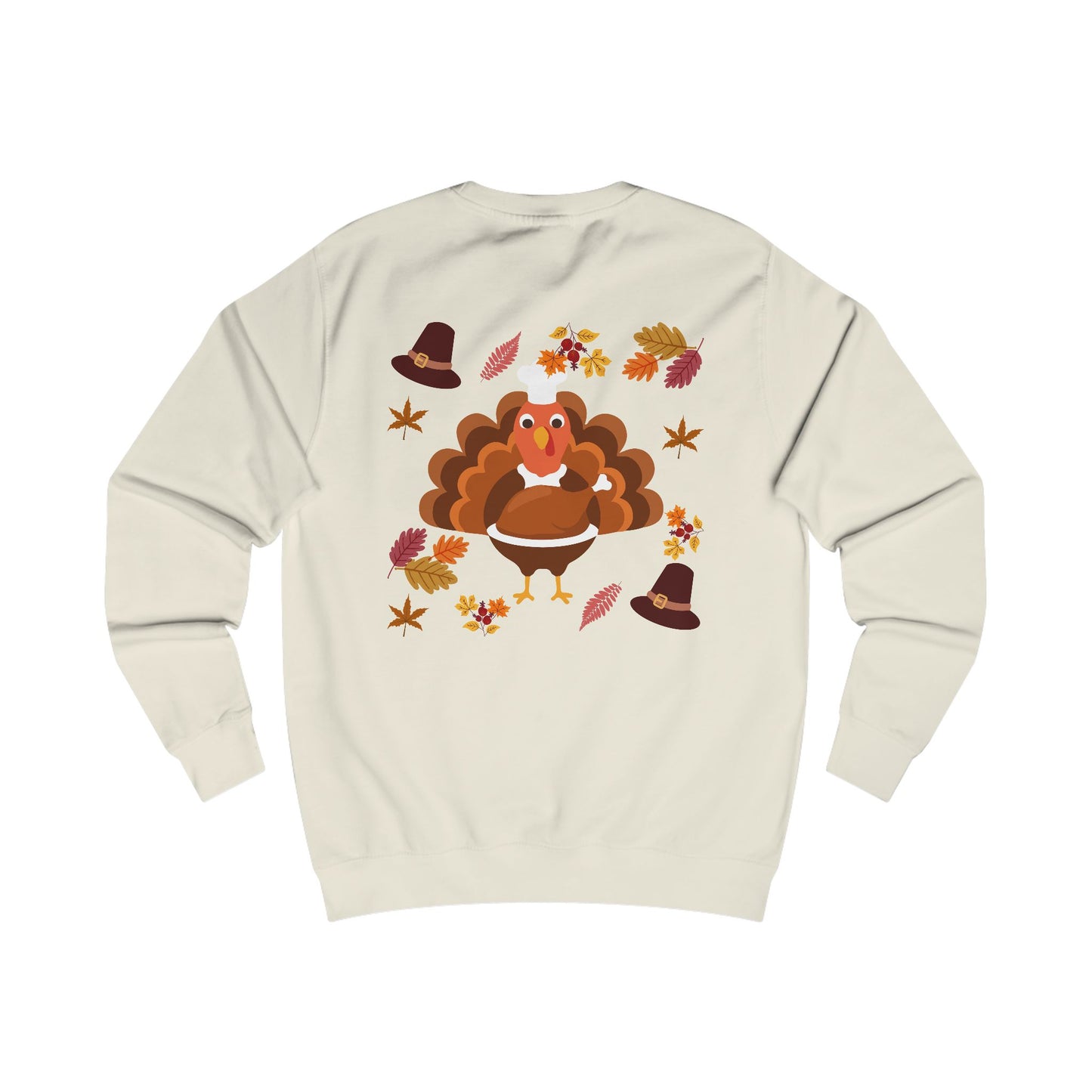 Thanksgiving Turkey Hat Sweatshirt — Happy Thanksgiving Pullover