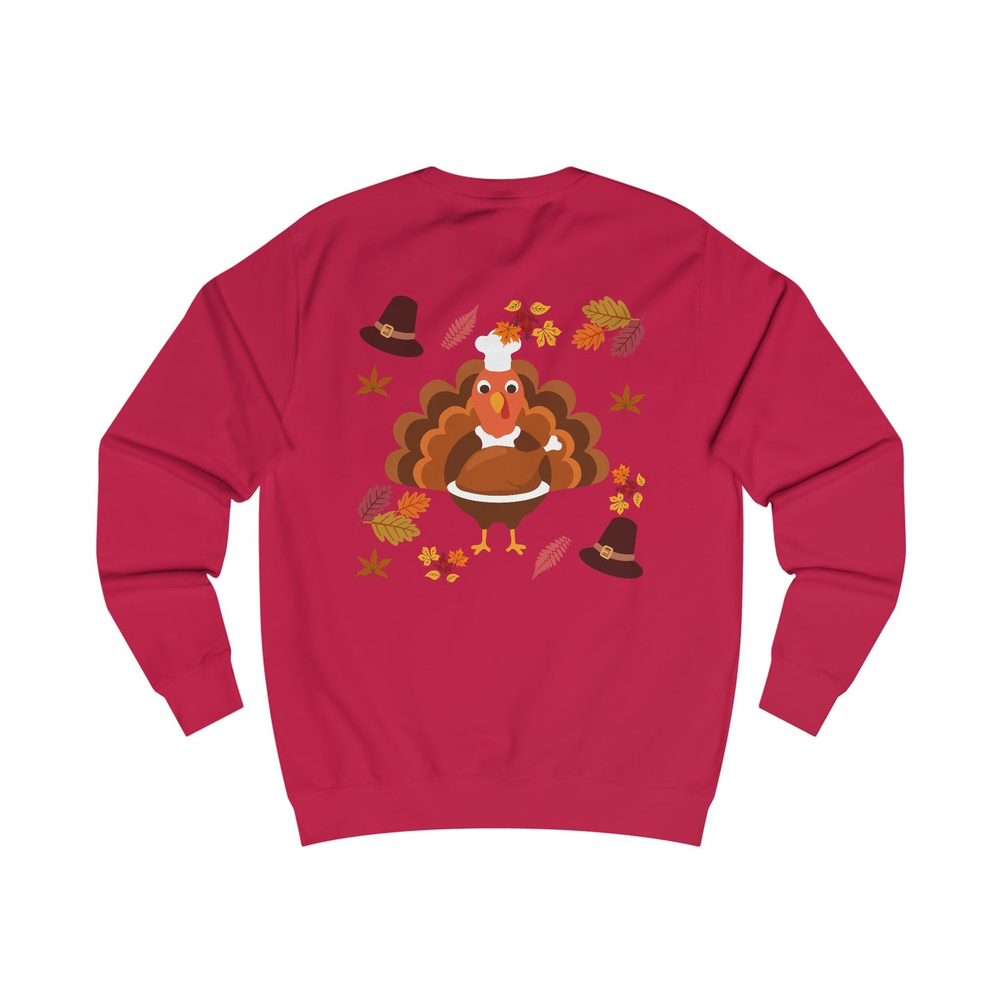 Thanksgiving Turkey Hat Sweatshirt — Happy Thanksgiving Pullover