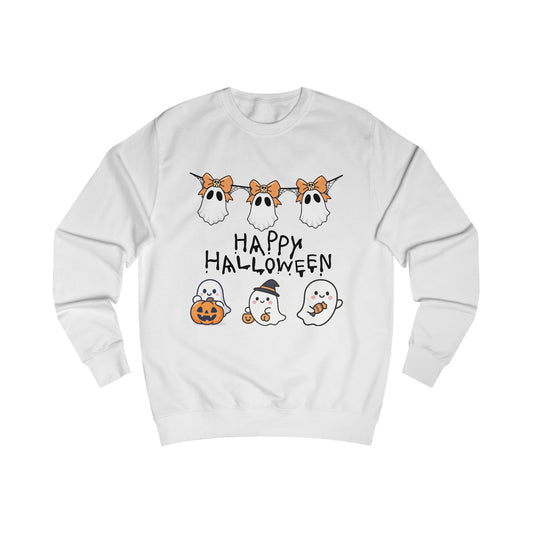 Cute Ghost Halloween Sweatshirt — Cute Ghost Graphic Halloween Sweatshirt