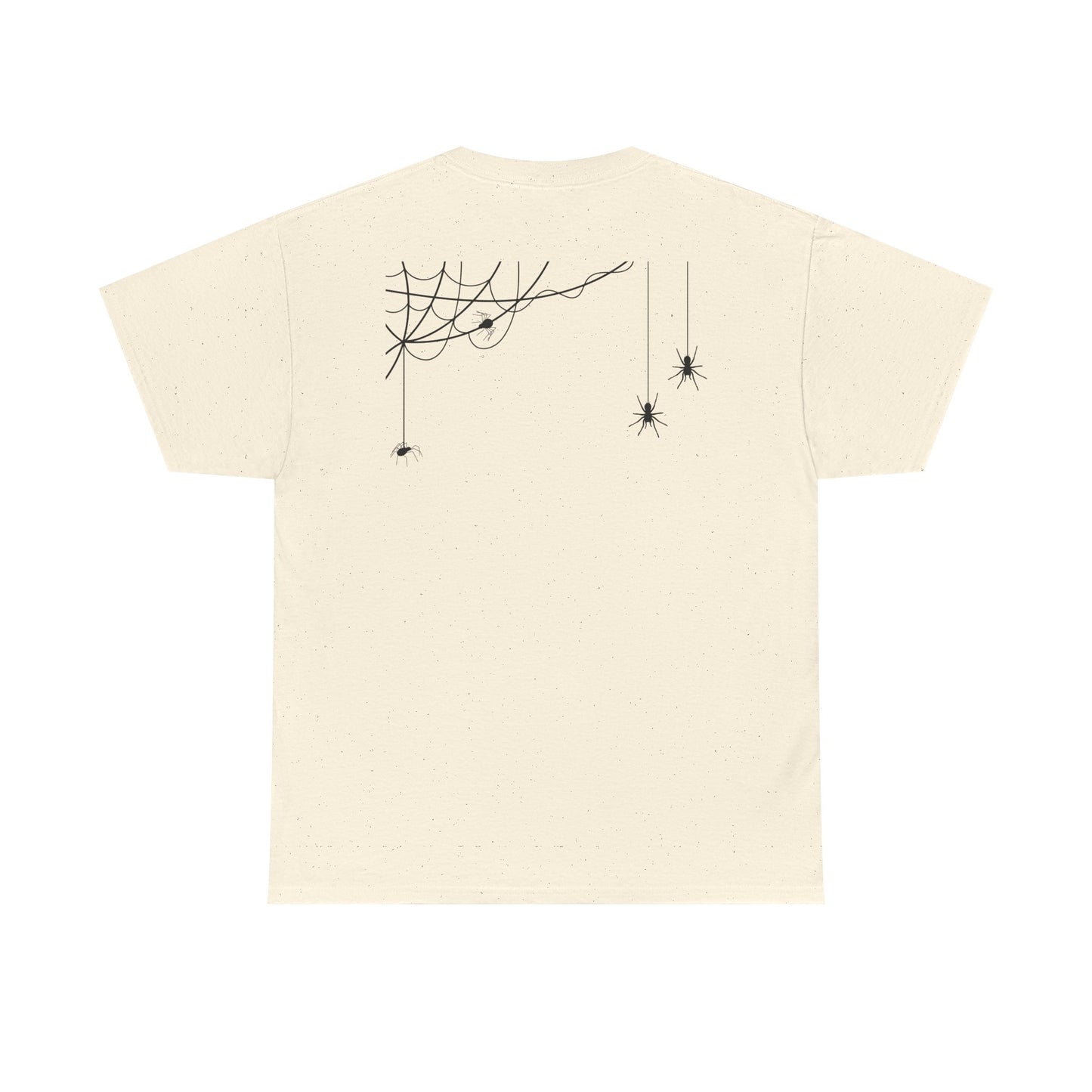 Happy Halloween Cobweb T-Shirt — Colorful Spooky Design