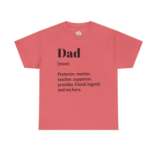 Dad Definition T-Shirt, Gift for Dad, Father's Day Tee, Unisex Cotton Tee, Dad's Birthday Gift, Meaningful Dad Shirt