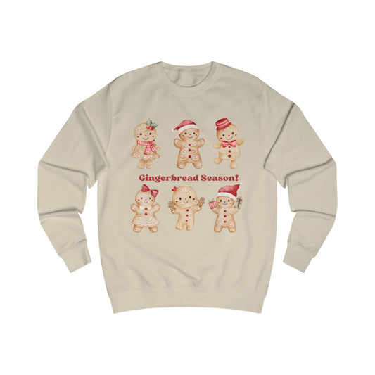Cute Gingerbread Sweatshirt - Holiday Crewneck